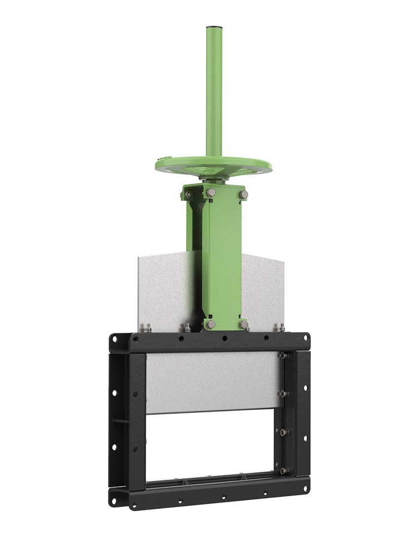 KQ - Válvula de guillotina cuadrada