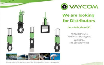 Become a distributor for Vaycom Engineering, a manufacturer of industrial valves