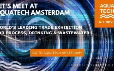 El futuro de la tecnología del agua en Aquatech Amsterdam 2023